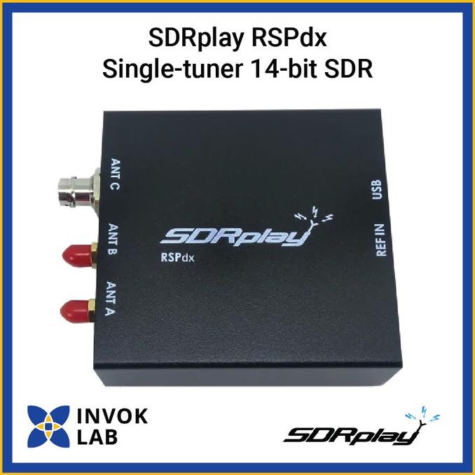 

PROMO SDRPLAY RSPDX MULTI-ANTENNA PORT 14-BIT SDR RECEIVER