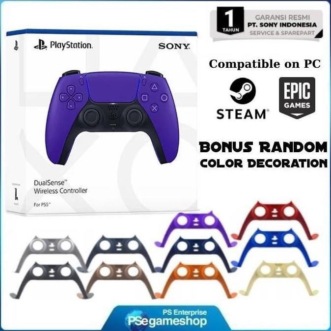

PROMO PS5 DUALSENSE CONTROLLER GALACTIC PURPLE GARANSI SONY INDONESIA