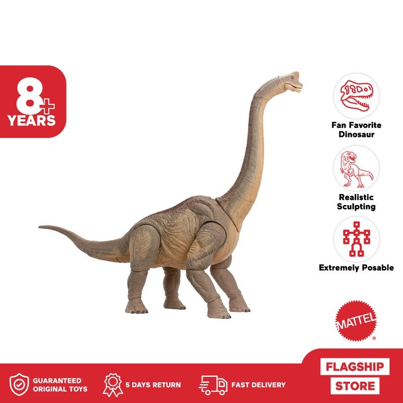 Jurassic World Hammond Collection Brachiosaurus - Mainan Action Figure