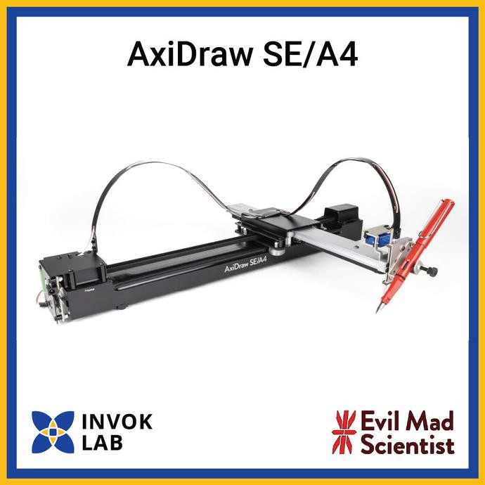 

PROMO AXIDRAW SE/A4 SPECIAL EDITION PERSONAL WRITING DRAWING MACHINE ROBOT