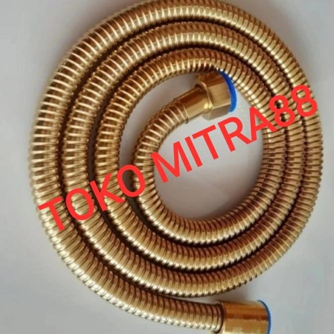 

PROMO SELANG SHOWER GOLD 150 CM SELANG SHOWER FEXSIBEL