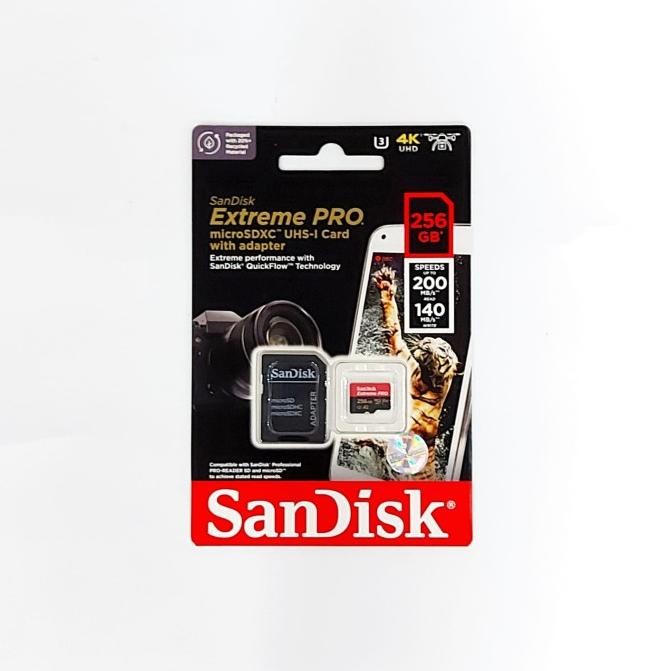 

PROMO SANDISK EXTREME PRO 256GB MICROSD CARD FOR GAMING