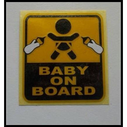 

BEST DEAL STICKER BABY ON BOARD (BOB 09) !!!!!!