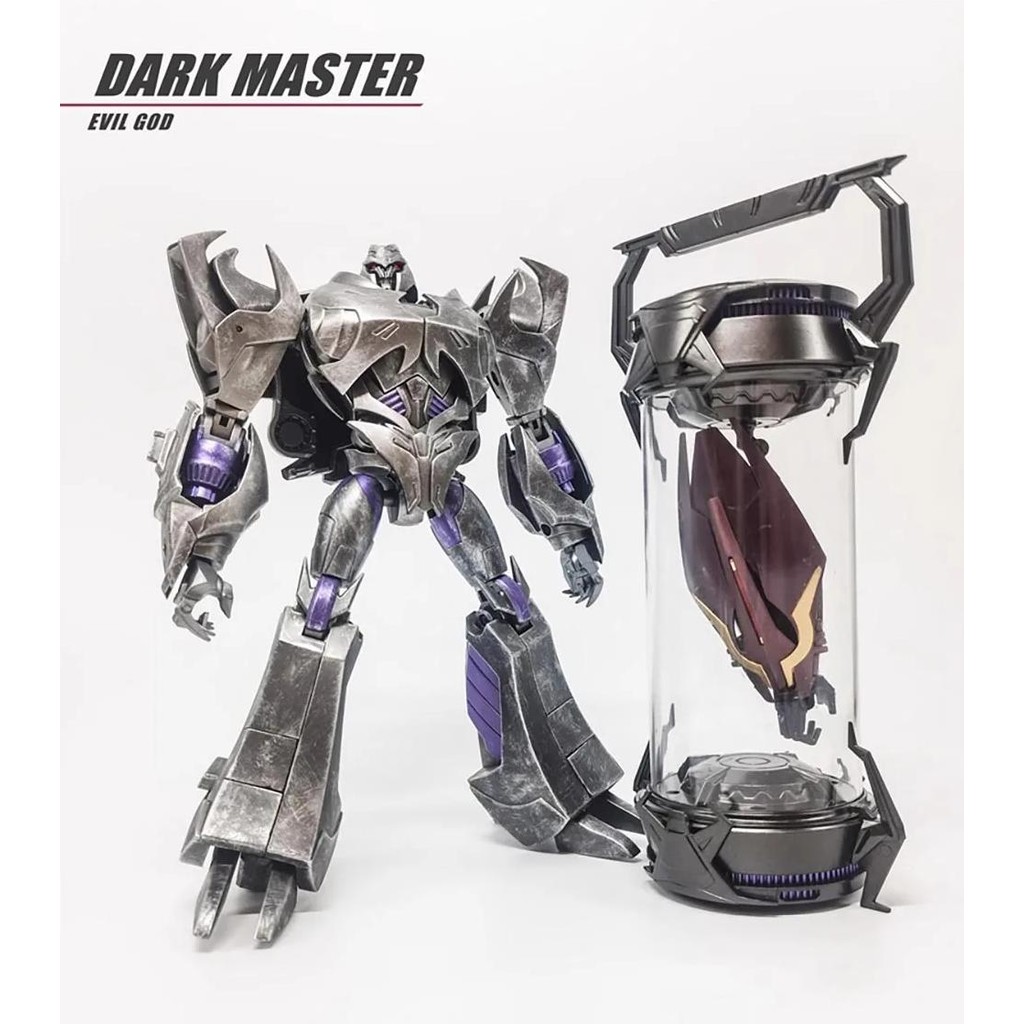 new transformation toys apc toys megat-tron dark master evil god apc-004 gear factory god vessel act