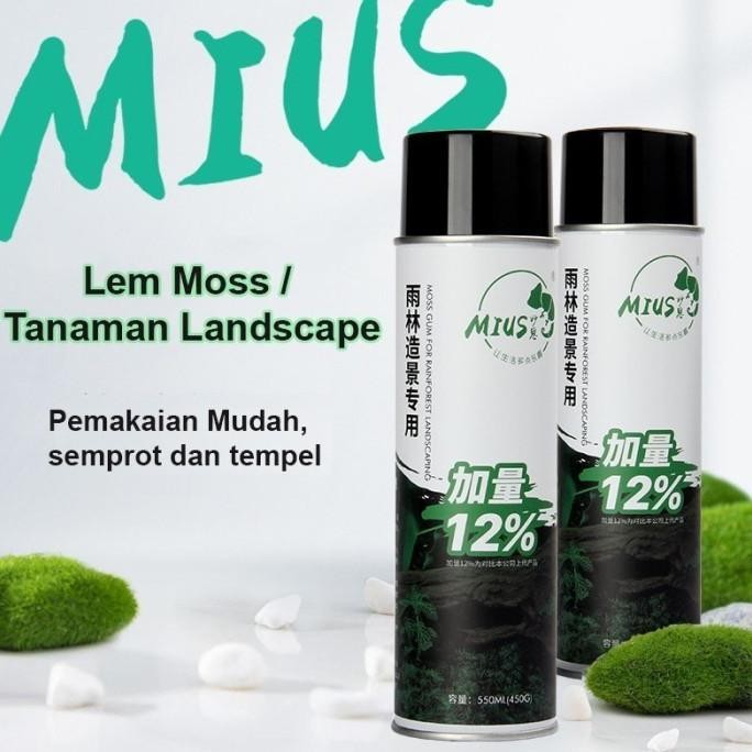 

MIUS Moss Glue Rainforrest Terrarium Perekat Lem Lumut Paludarium