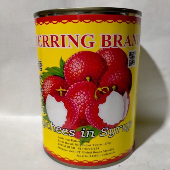 

Buah Lychee Hering Brand 567Gr Buah Lychee Dalam Yrup