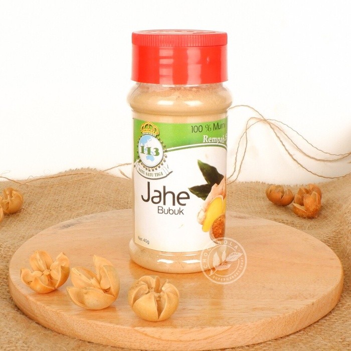

Bumbu 113 Rempah Jahe Bubu Pure Ginger Powder Bumbu 40 Gram