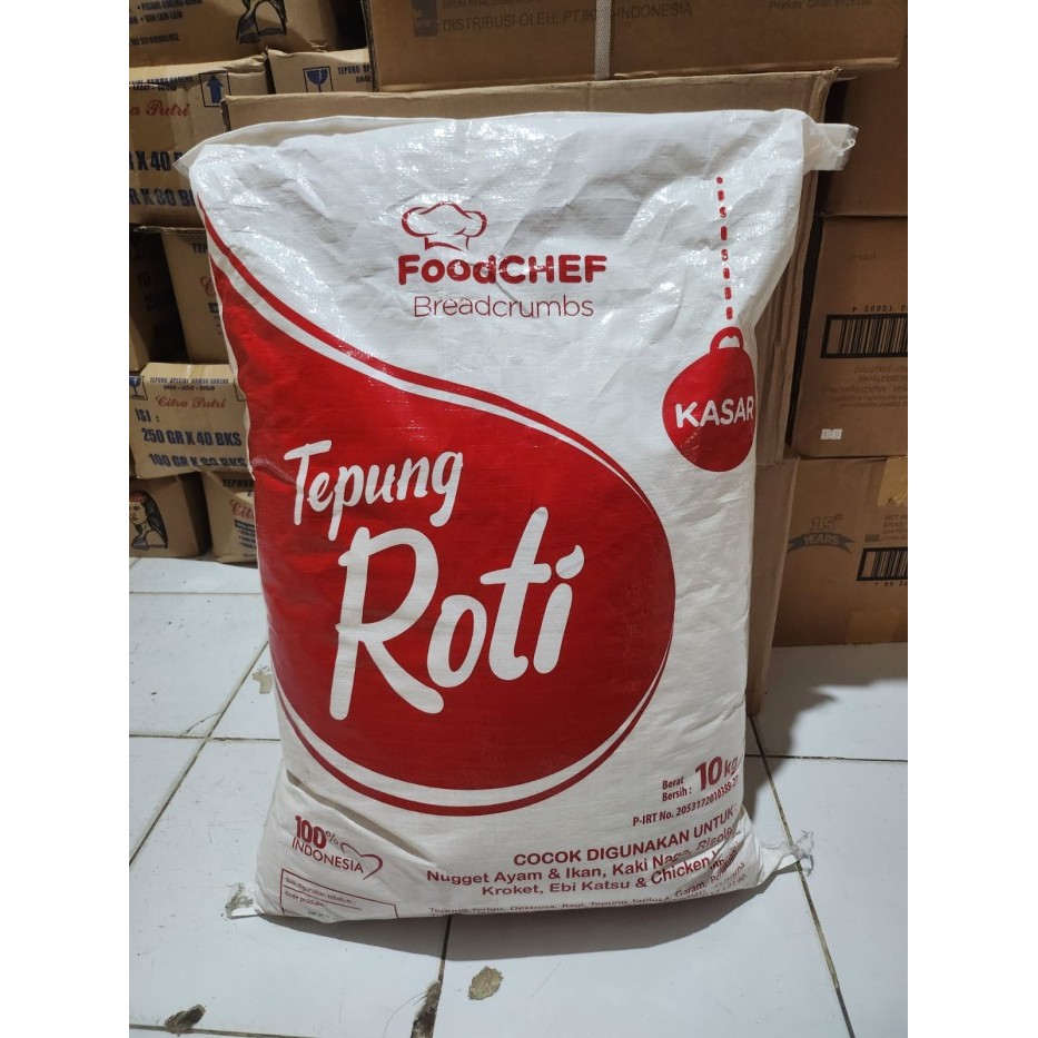 

Tepung Roti Bread Crumb Food Chef 10 G