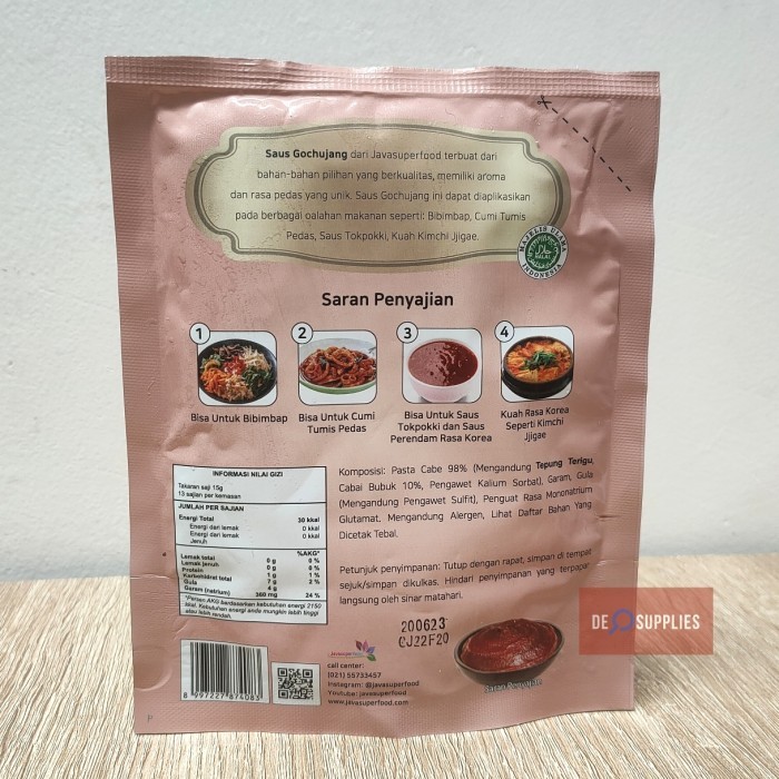 

Gochujang Auce Oppa 200Gr Au Gochujang Orea Bibimbap Topoi