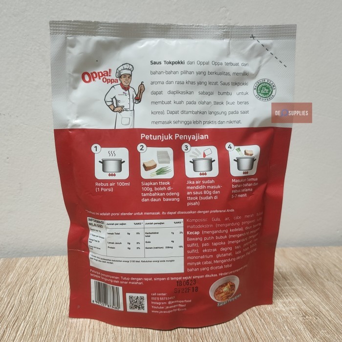 

Au Topoi Oppa 250Gr Ao Topoi Halal Topoi Ti Orea