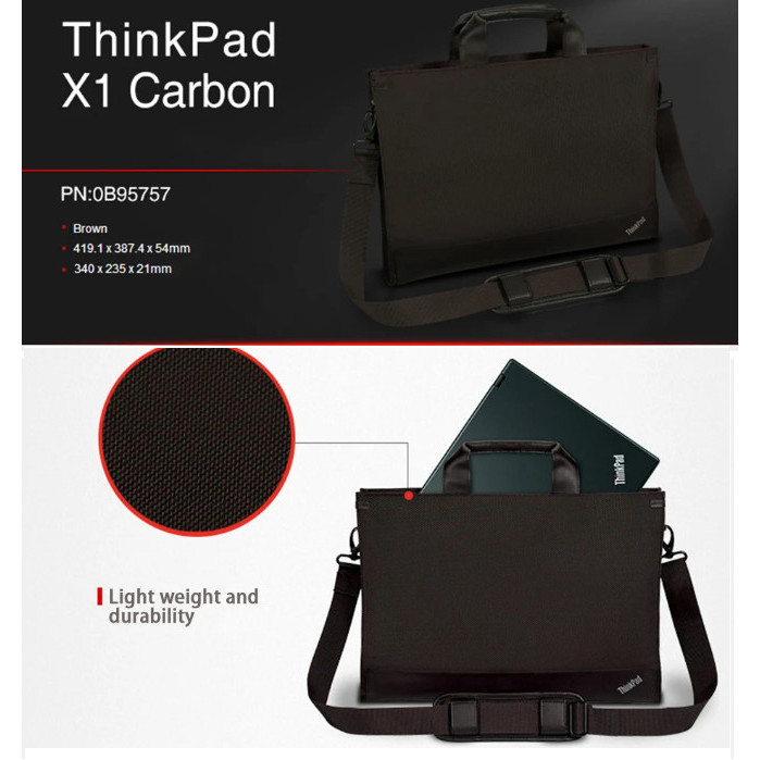 Tas Selempang Tas Bisnis Kasual Laptop Lenovo Thinkpad Original