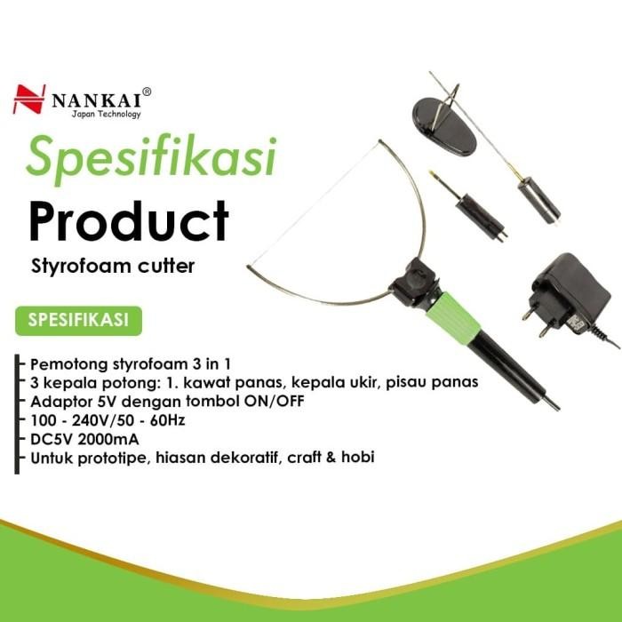 

Nankai Alat Pemotong Styrofoam Listrik