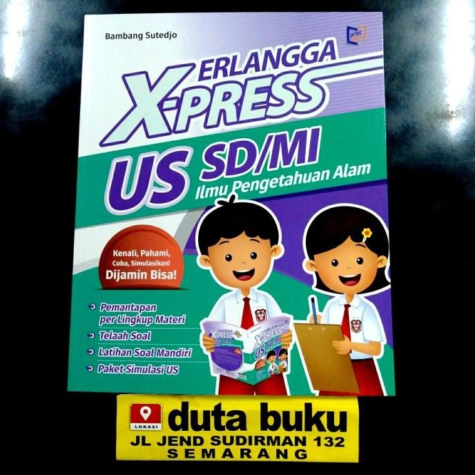 

FLASH SALE BUKU LATIHAN SOAL UJIAN SEKOLAH KELAS 6 X-Press US USBN IPA MURAH