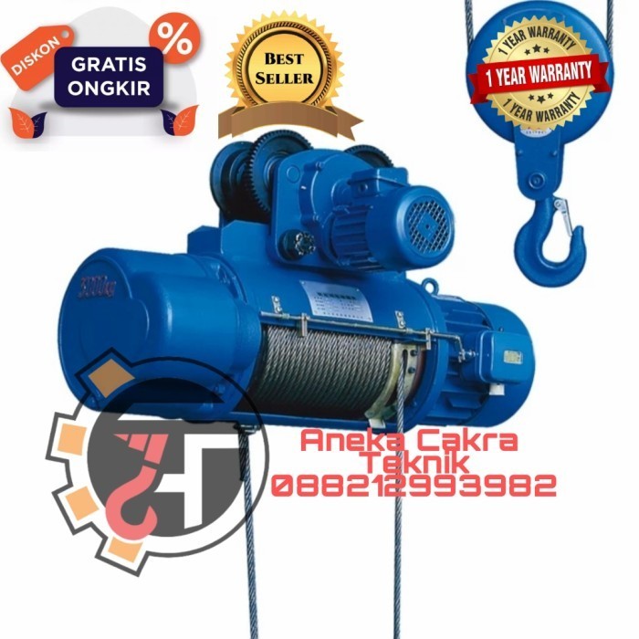 wire rope hoist crane 5 ton x 12 meter Tokyo Lift japan Quality.