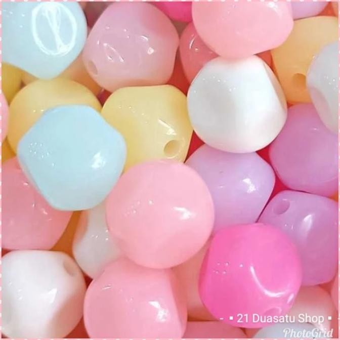 

(Pon) Manik mote jelly candyland aneka motif part 4/manik campur warna/manik variasi kerajinan tangan