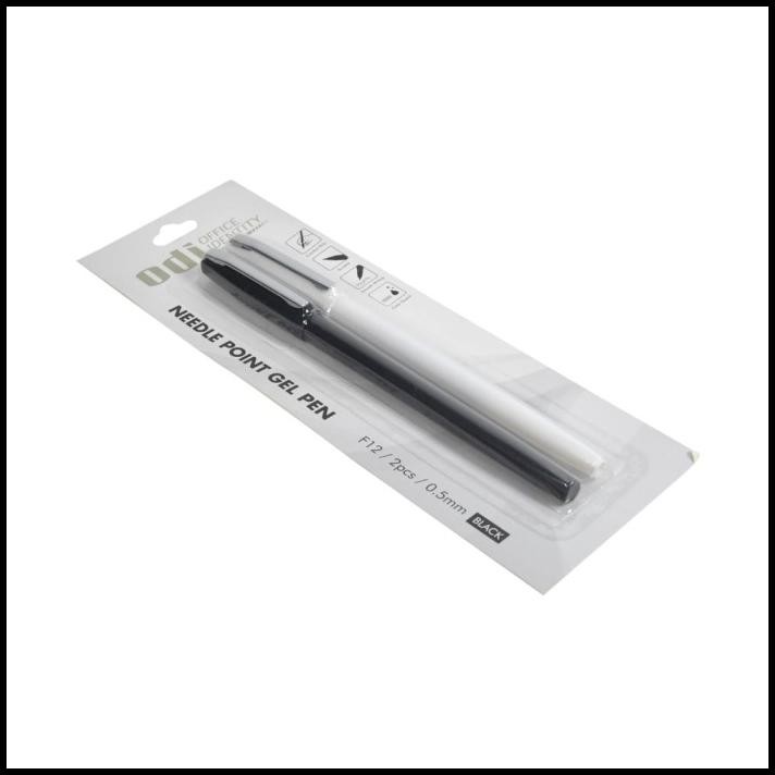 

Odi Set 2 Pcs Needle Pen Gel 0.5mm Mix - Hitam