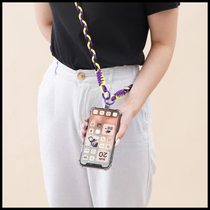 

Ataru Lanyard Braided - Hijau/Ungu