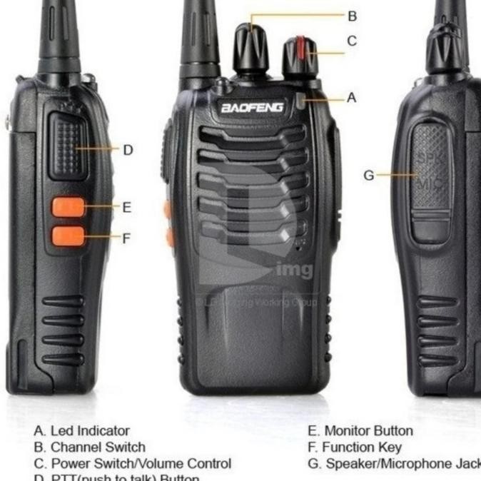 HT BAOFENG BF-888S Walkie Talkie