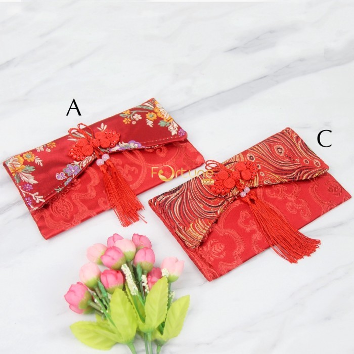 

Imlek BAGUS!!! Angpao Imlek 2024 Kain Chinese New Year Hong Bao Motif Combo - A Limited