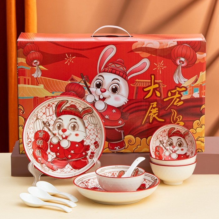 

Imlek Terbaru Hampers Imlek Chinese New Year / Mangkok Set Premium Bowl Set Limited