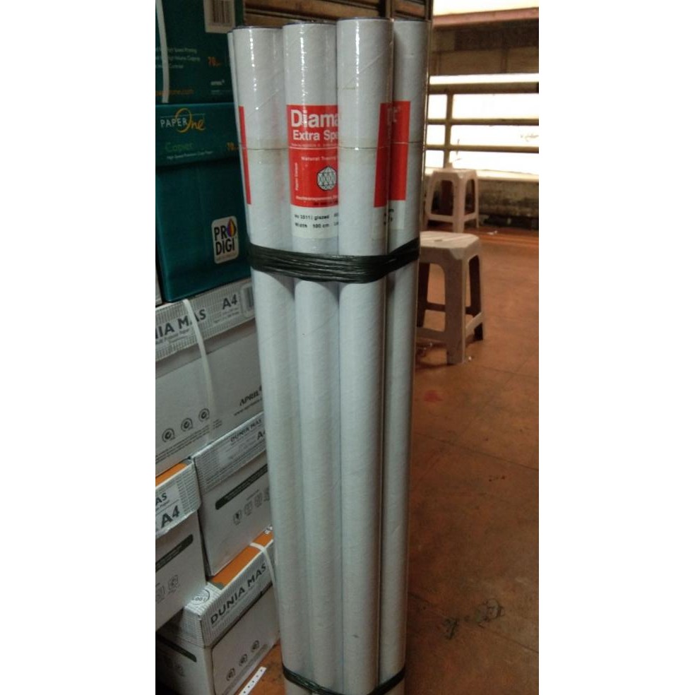 

TERLARIS - Kertas kalkir 1 meter x 10 yard 80-85 grm diamant