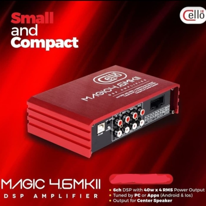 Power Processor DSP Cello Magic 4.6
