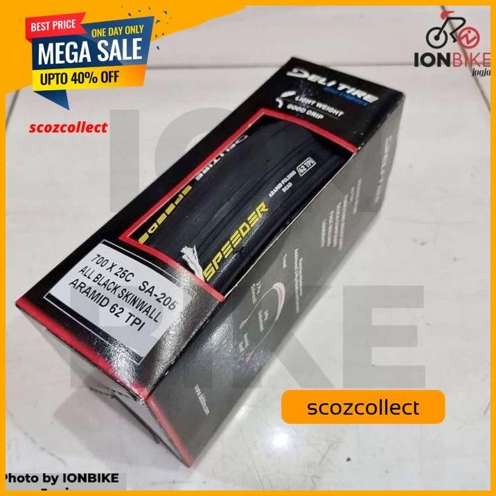 BAN LUAR DELI ARAMID SPEEDER 700X25 700 X 25 C KEVLAR SEPEDA ROADBIKE  EKSKLUSIF 