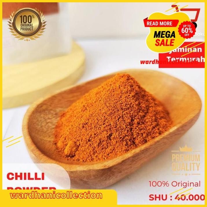 

CABE BUBUK / CHILI POWDER 500 G / 1 KG PREMIUM GRADE A 100% ASLI EKSLUSIF !!