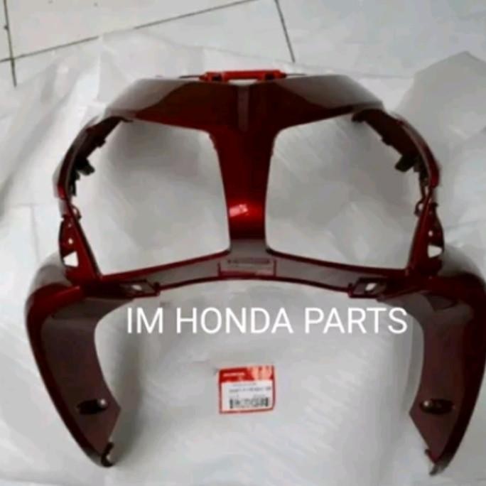 cover body tameng depan Vario 110 cw lama karbu merah maron original