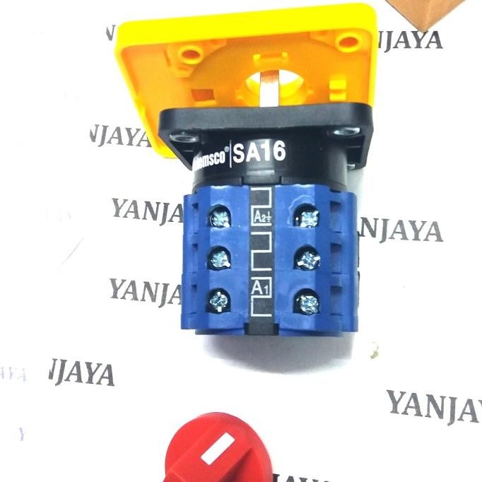 Promo amper selector switch 3posisi RST 3 phase shemsco COD