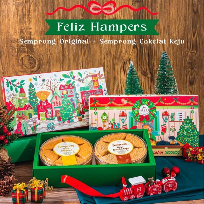 

Imlek Hampers 2 Lebaran/Imlek/Natal By Loves Semprong - FELIZ !NEW