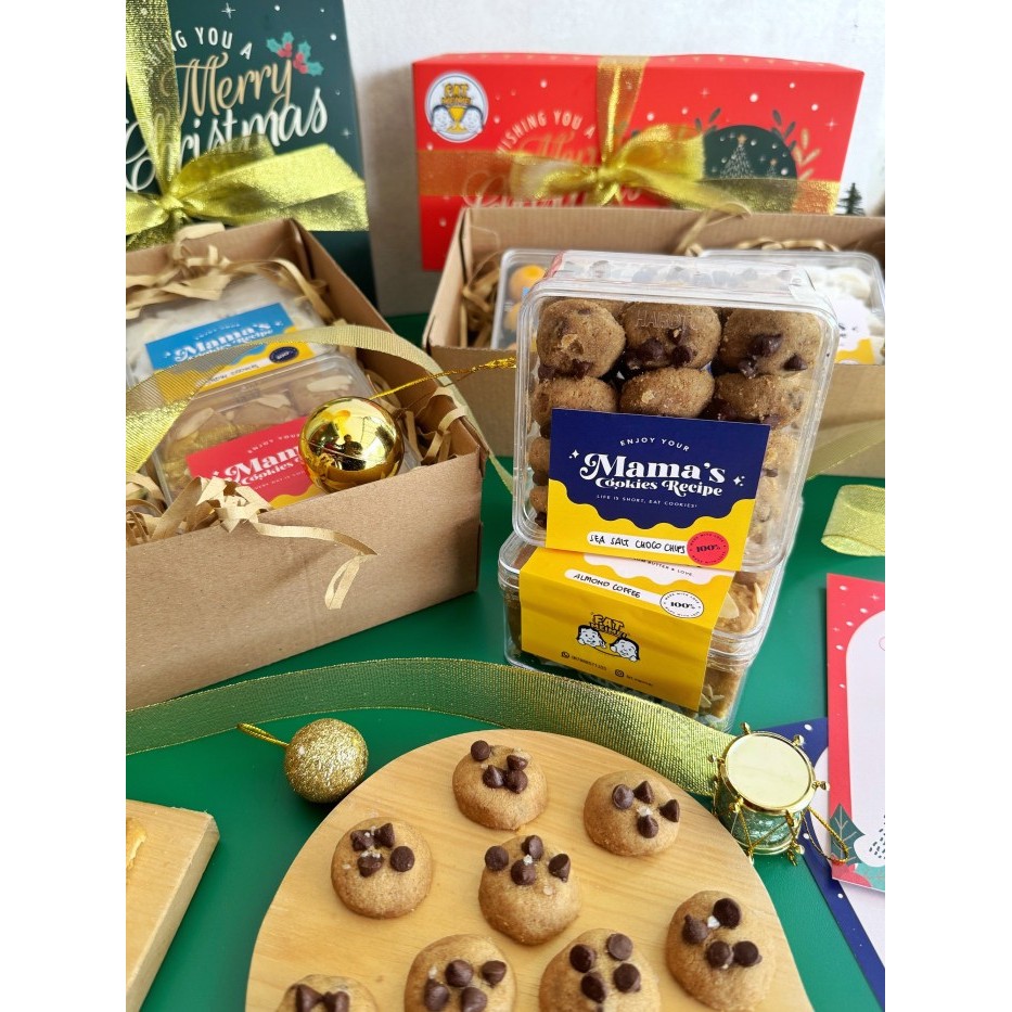 

Imlek Sea Salt Choco Chips / Christmas Cookies / Kue Kering Lebaran / Imlek !NEW