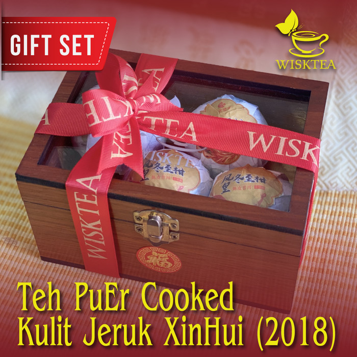 

Imlek Hampers Box Imlek Teh PuEr Cooked Kulit Jeruk Xinhui 2018 !NEW