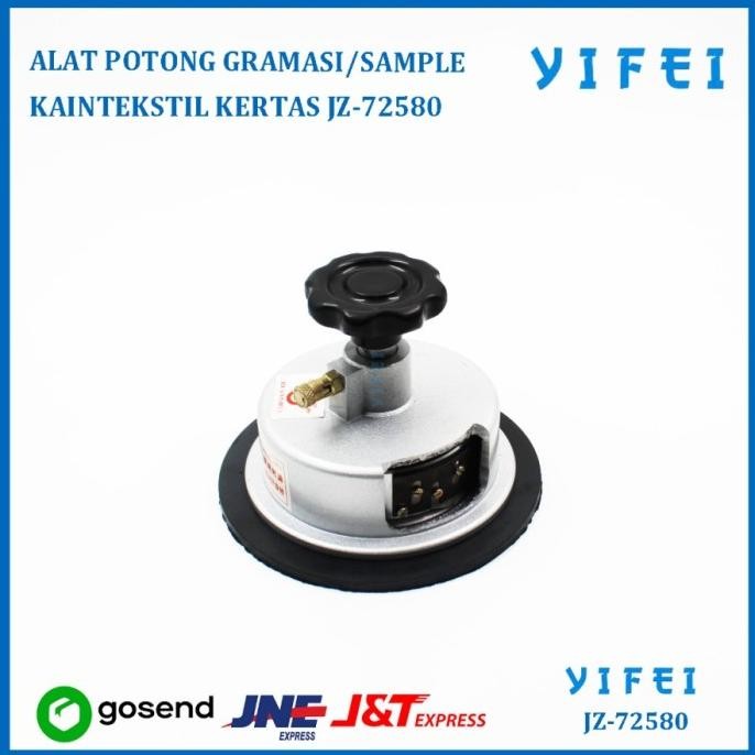 

Alat Potong Gramasi/Sample Kain Tekstil Kertas Gsm Cutter Yifei-72580