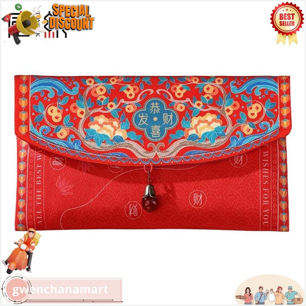 

Angpau Imlek Tahun Baru 2025 Kain Tebal Premium Impor Chinese | Angpau Kain Amplop Merah Tahun Baru Imlek 2025 Terlaris