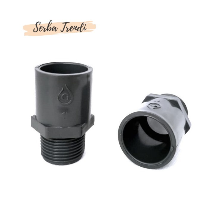 SDL | Sok Drat Luar | Socket Drat Luar 1" 1 Inch