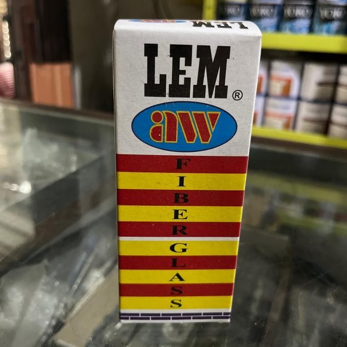 Promo Lem Super Fiberglass AW / Lem Resin Epoxy  COD