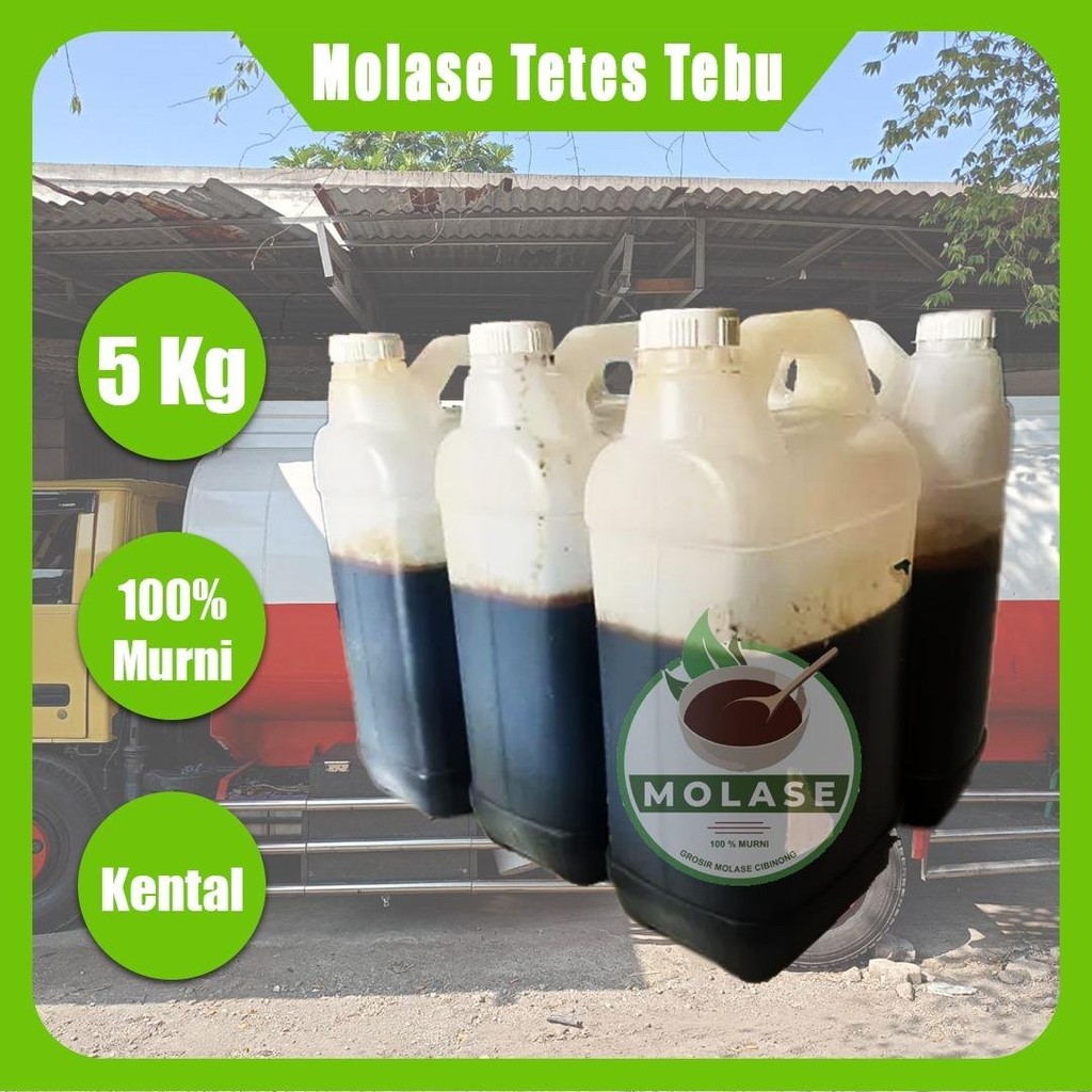 Molase tetes tebu 5 kg (Molase asli dan ori)