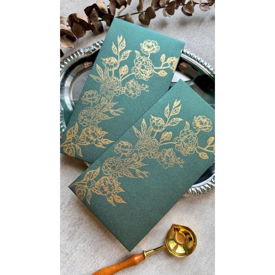

GHT Angpau Premium Orchid Paper*Mix Color Red and Dark Green