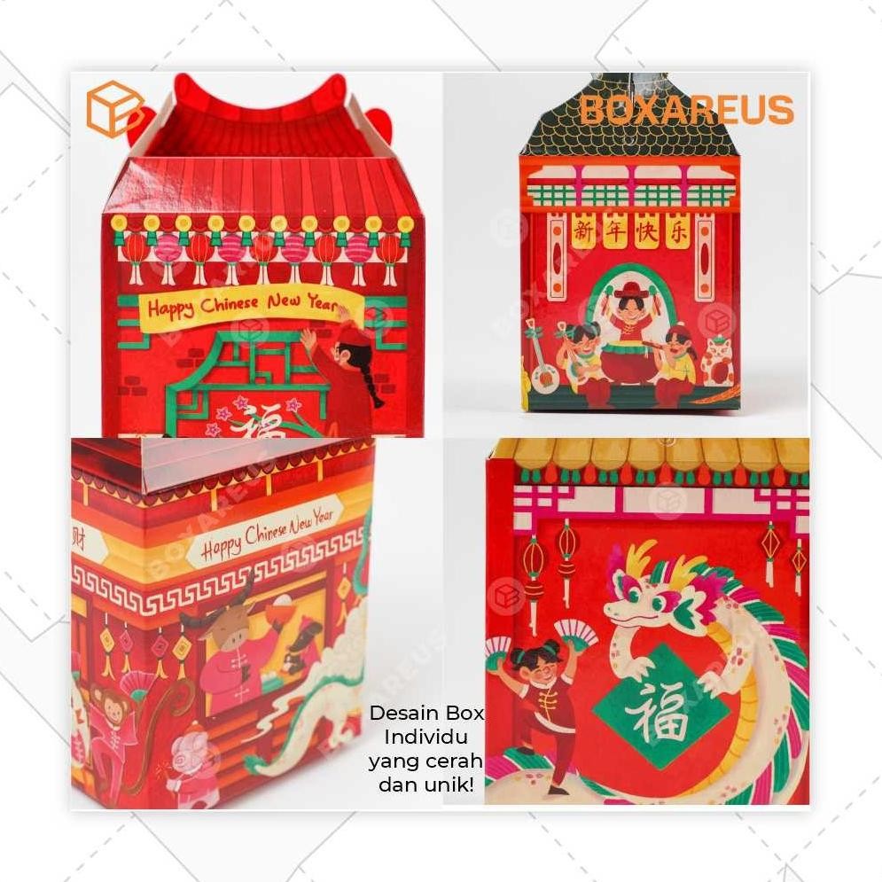

Hampers Mini Gift Box Imlek Dus Toples Jar Packaging Cny | Tbl Oriental Trend