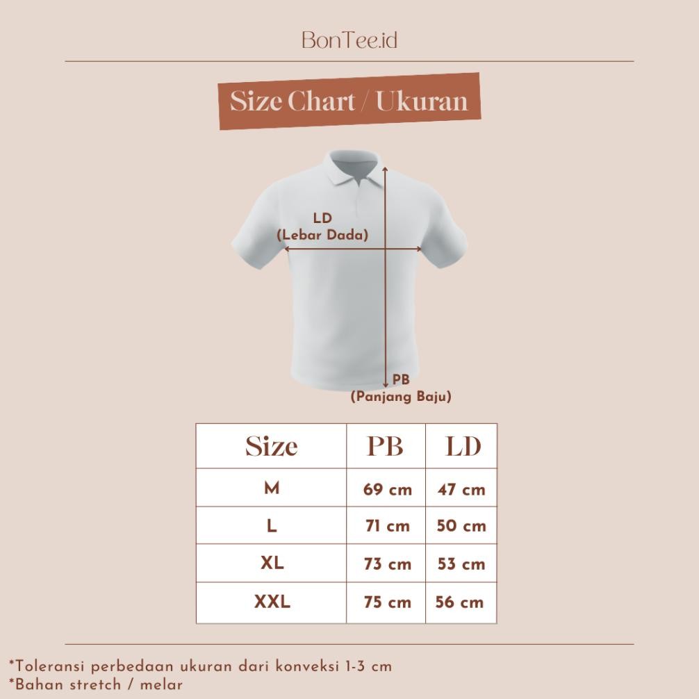 GHT Baju Kaos Kerah Atasan Bordir Patch Motif Chinese New Year Premium - Berkerah Pria Wanita Unisex