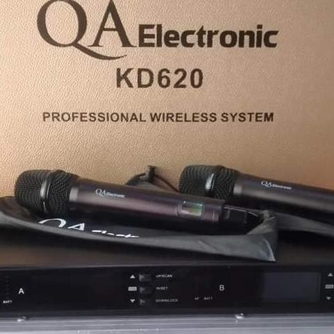 mic wireless qa electronic kd620 kd