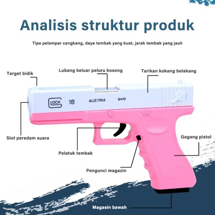 Mainan Ana Zp5 Mainan Dart Bua Aman Oft Peluru Gun Mainan An Hotgun