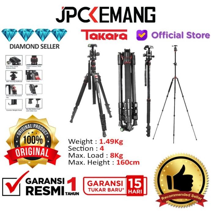 TAKARA ROVER 66 TRIPOD MONOPOD KAMERA TAKARA ROVER 66 GARANSI RESMI