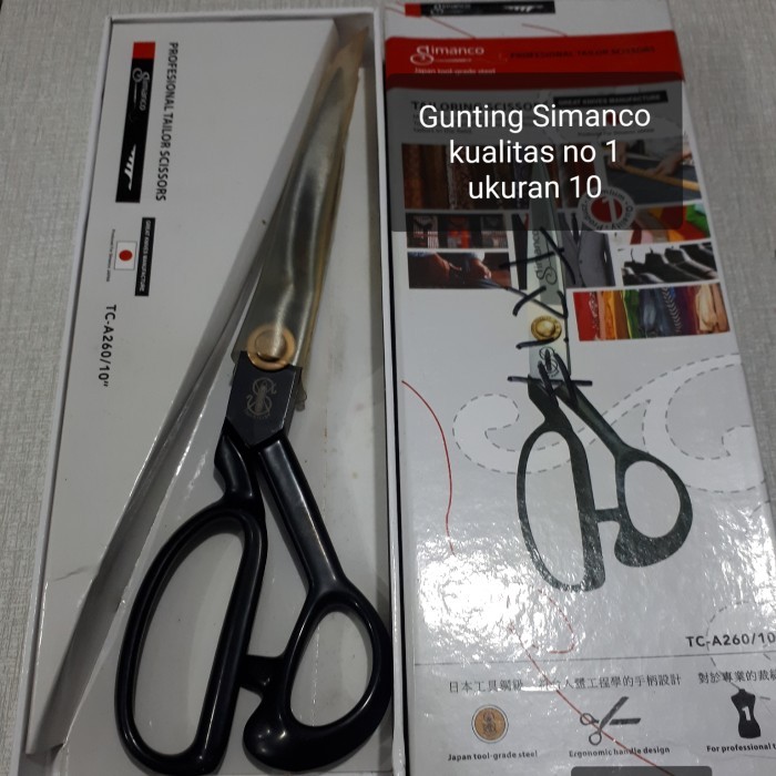 

^%^%^%^%] Original Termurah Gunting Kain Merek Simanco Kualitas No 1 Ukuran 10