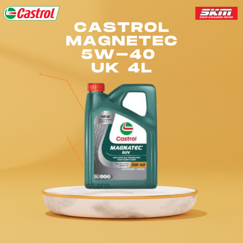 OLI MOBIL CASTROL MAGNATEC 5W-40 UK 4L