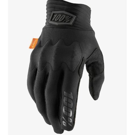 Glove 100% Cognito Black Charcoal / Gloves 100% Original