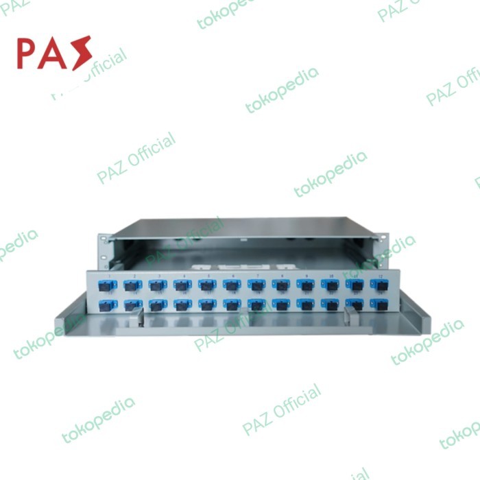 OTB 24 Core PAZ ORI lengkap pigtail & adapter merk PAZ juga