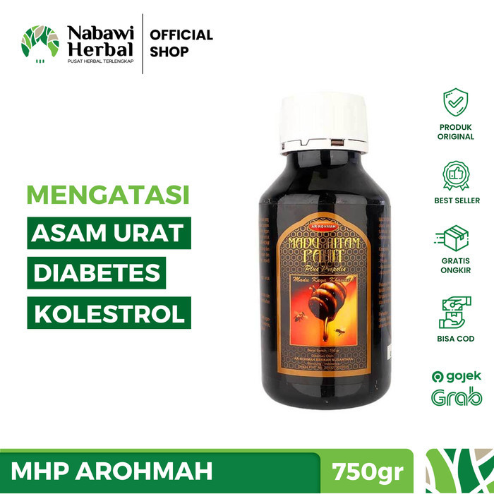 

Terlaris Madu Hitam Pahit Arrohmah 750gr SALE