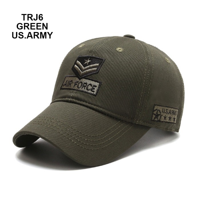 Topi TOPI BASEBALL PRIA DISTRO KEREN AIR FORCE ARMY CAPS IMPORT QUALITY TRJ - trj6-us.army keren kek
